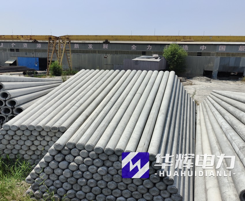 金银川路街道15米水泥电线杆